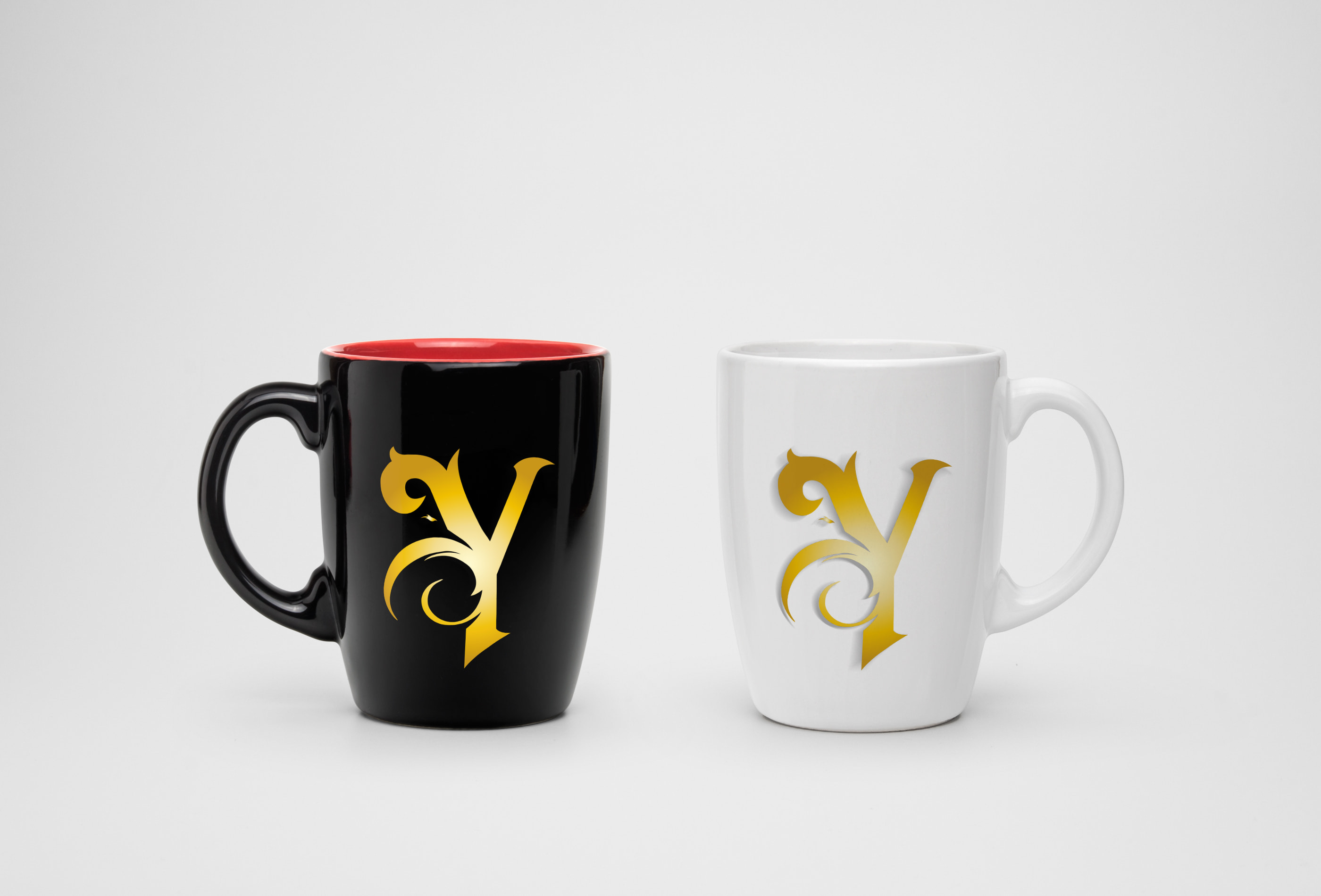 Mock up de tasses pour Yusisako par Akato